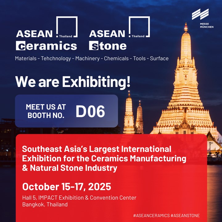 Certech will attend ASEAN CERAMICS 2025